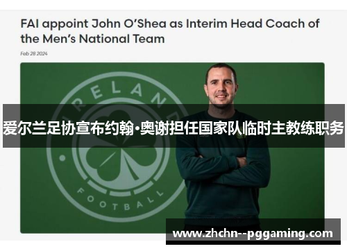 爱尔兰足协宣布约翰·奥谢担任国家队临时主教练职务 爱尔兰足协宣布约翰·奥谢担任国家队临时主教练职务